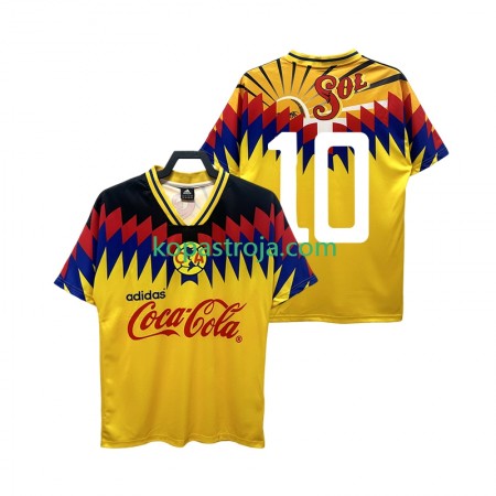 Billiga Fotbollströjor Club América 10 1995 Retro Hemma tröja Kortärmad